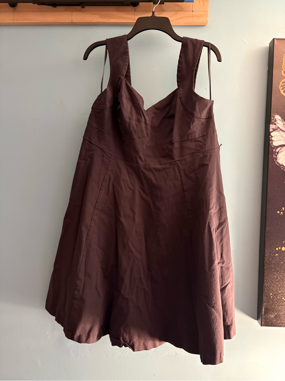 torrid Charcoal Gray Dress with Fuchsia Logo Detail
